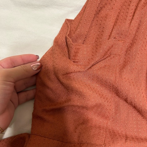 maroon/orange roxy dress - Picture 3 of 5